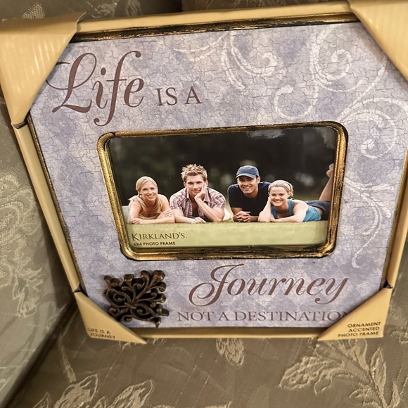 Kirklands Photo Frame- Life is a Journey not a Destination - Picture 9 of 10